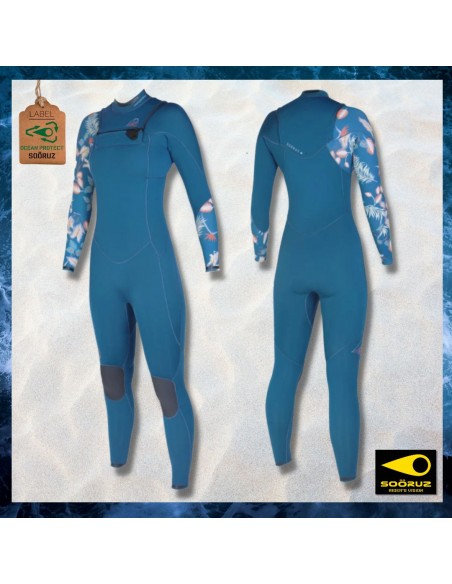 Combinaison 4/3 Front-Zip Divine - Oysterprene