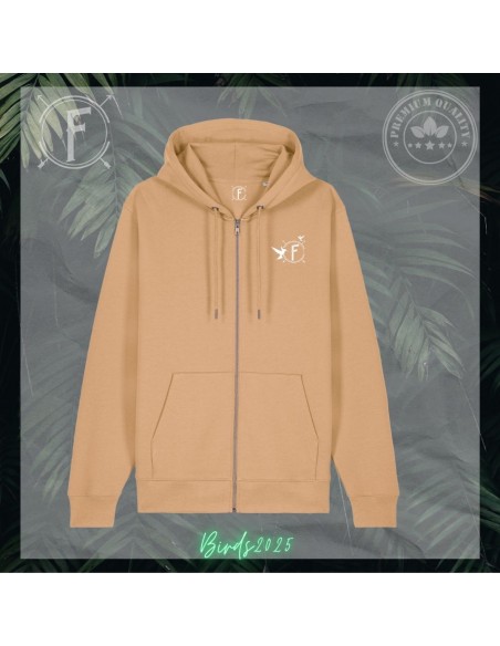 Sweat zippé Birds