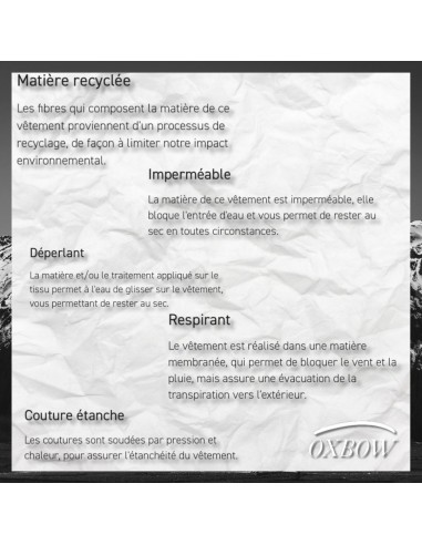 Veste technique "Balme" - Oxbow