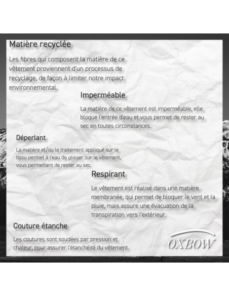 Veste technique "Balme" - Oxbow