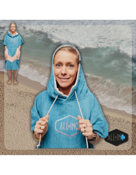 Poncho de bain Adulte (taille unique)