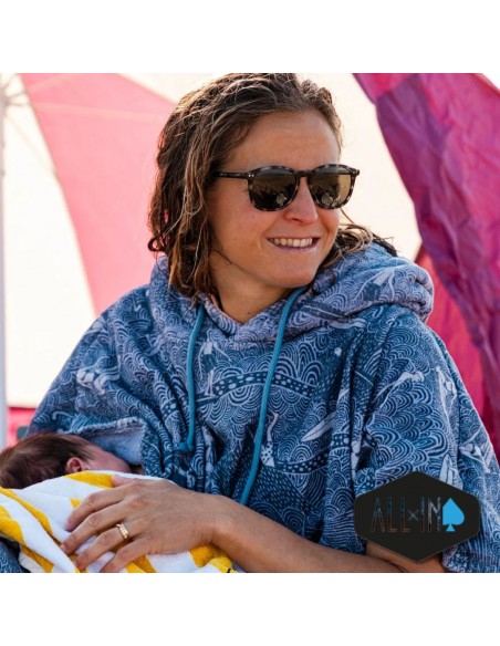 Poncho de bain Adulte (taille unique)