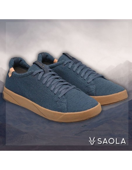 Chaussures Cannon Wool Navy - Saola