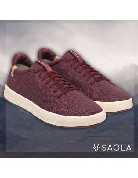 Chaussures Cannon Whool Wine - Saola